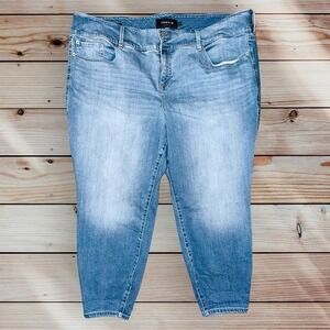 C2 Torrid skinny‎ jeans jeggings 28 short womens plus size stretch